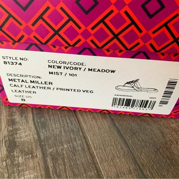 Tory Burch METAL MILLER Sandals - Picture 4 of 6